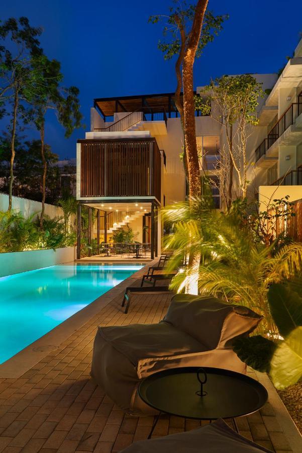 Private Pool For 4 In La Veleta Tulum Apartment Exterior photo